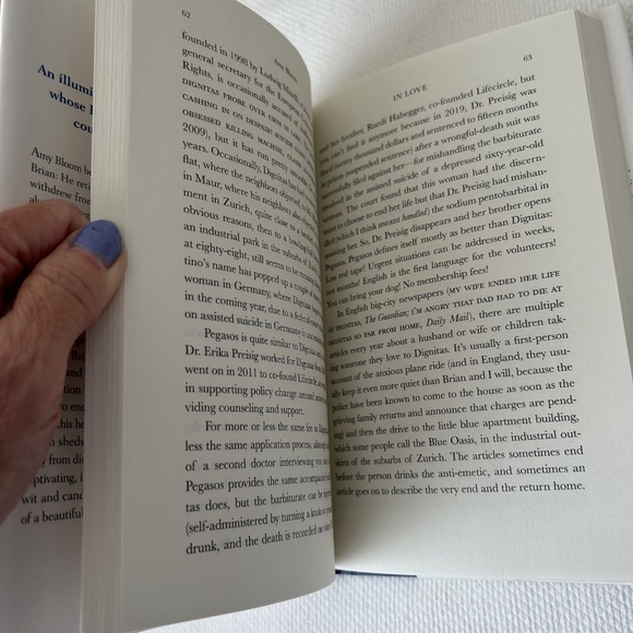 In Love : A Memoir of Love and Loss by Amy Bloom (Hardback, 2022) - Picture 8 of 10